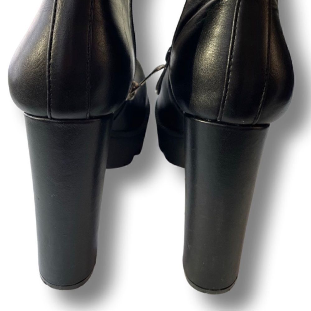 X2B Block Heel Zip Chelsea Boot - Picture 10 of 13